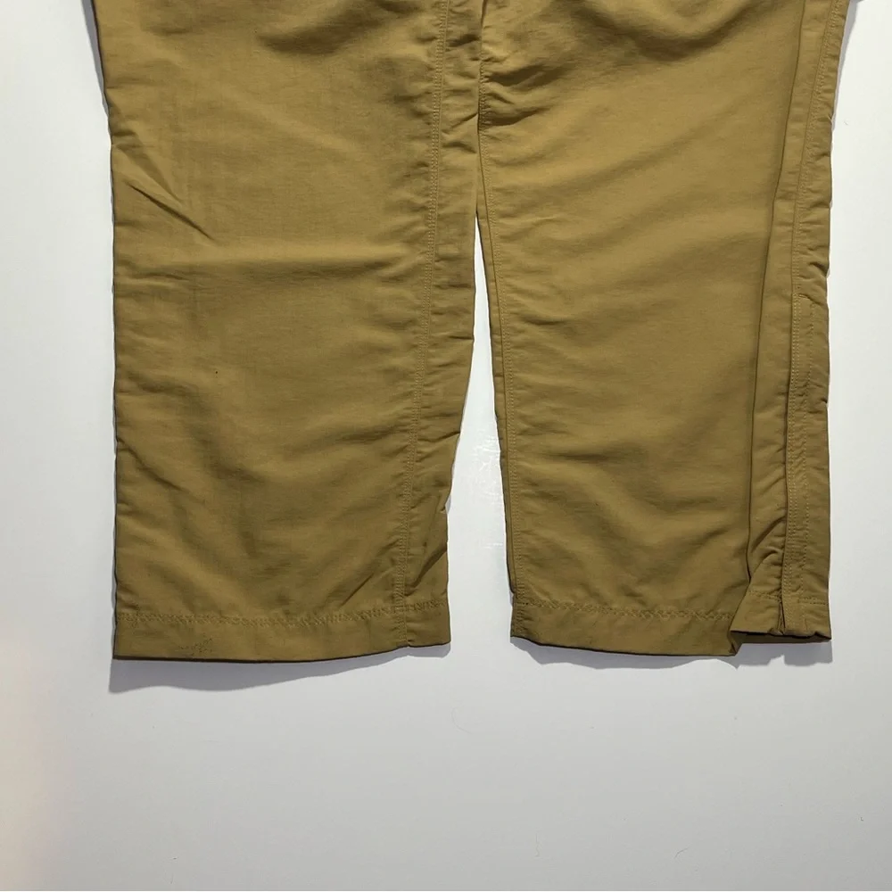 The North Face Convertible Khaki Cargo Nylon Belted Hiking Pants, XXL (40x30)